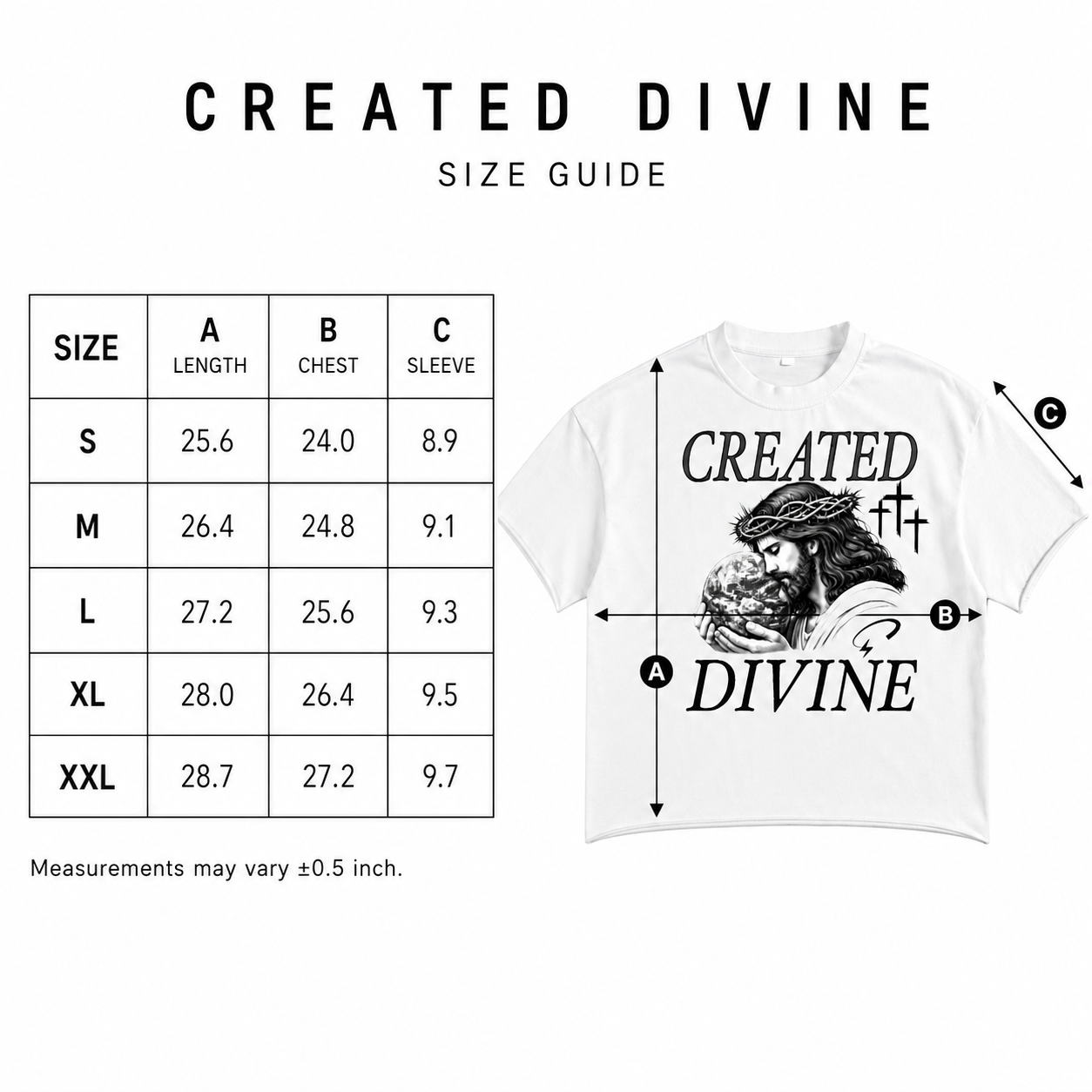 Divine World Boxy Tee