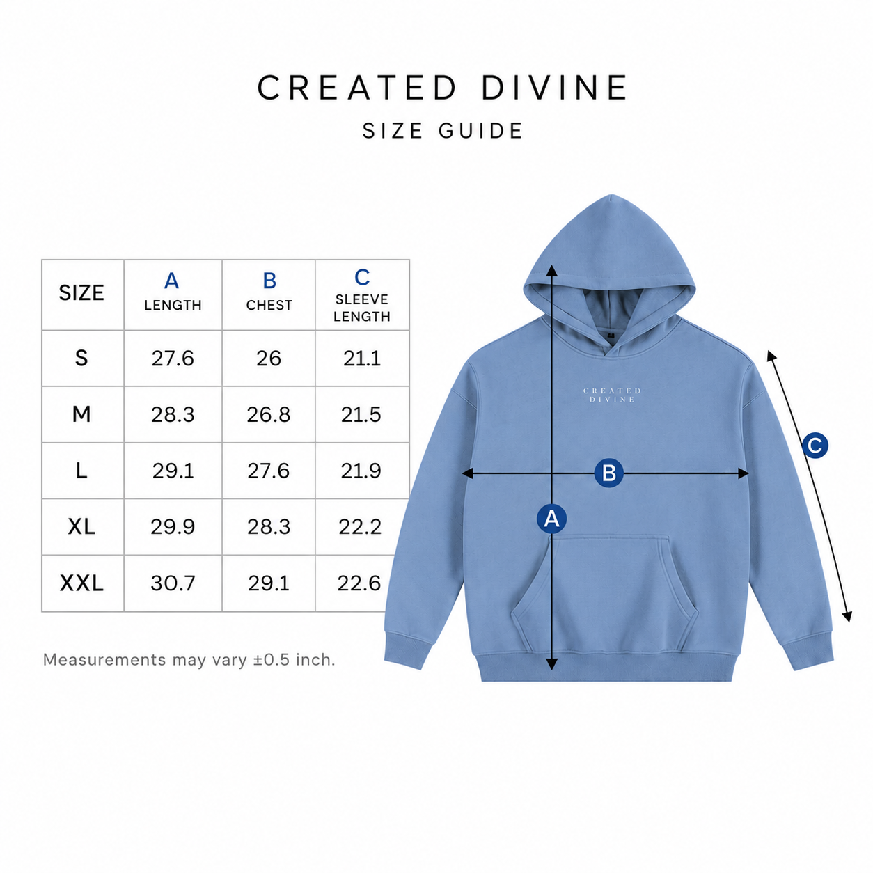 Created Divine Signature Hoodie