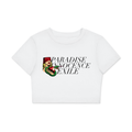 Fitted Crop Cotton T-Shirt