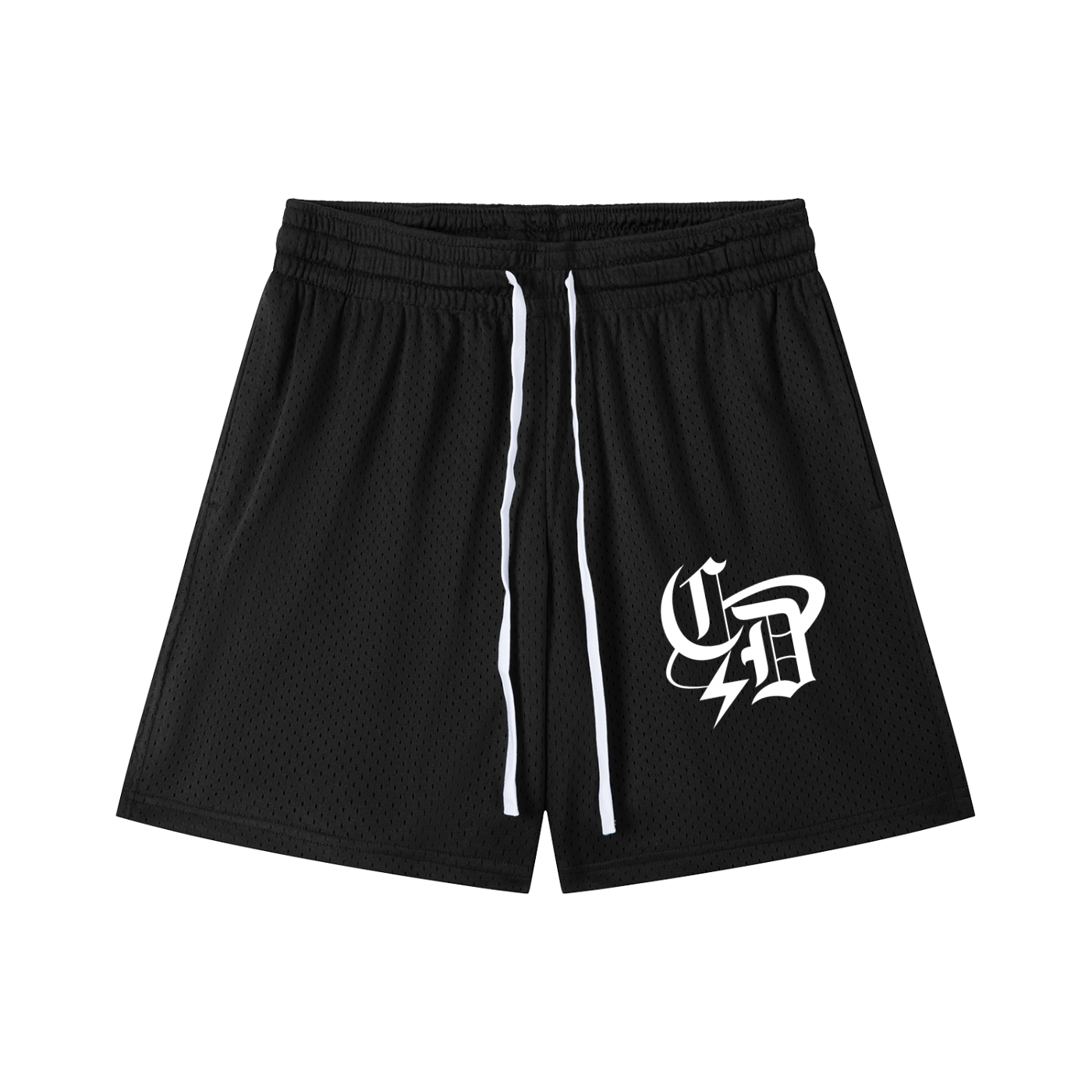 CD Mesh Drawstring Shorts
