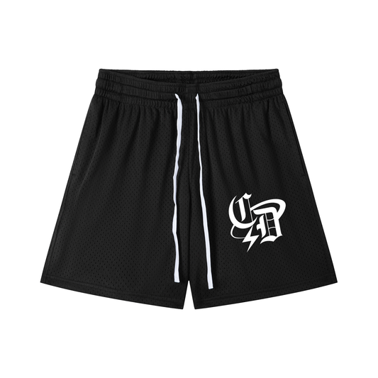CD Mesh Drawstring Shorts