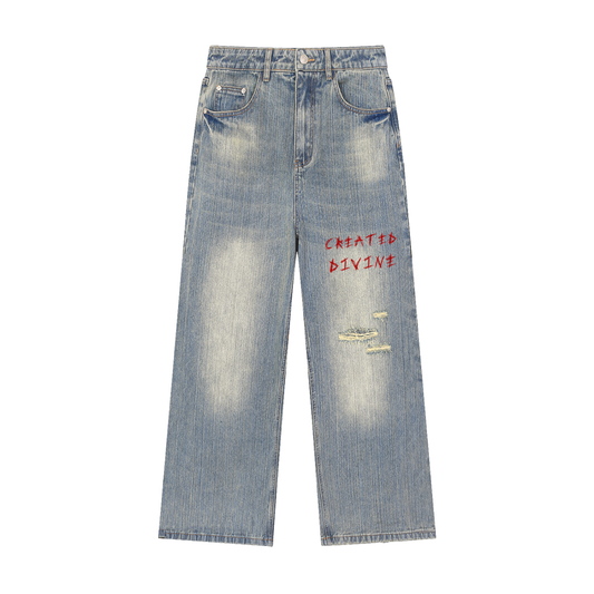 I NEED A SAVIOR DENIM