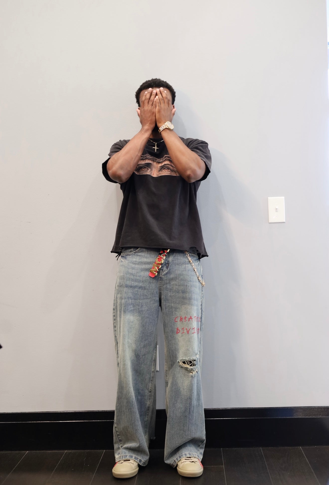 I NEED A SAVIOR DENIM